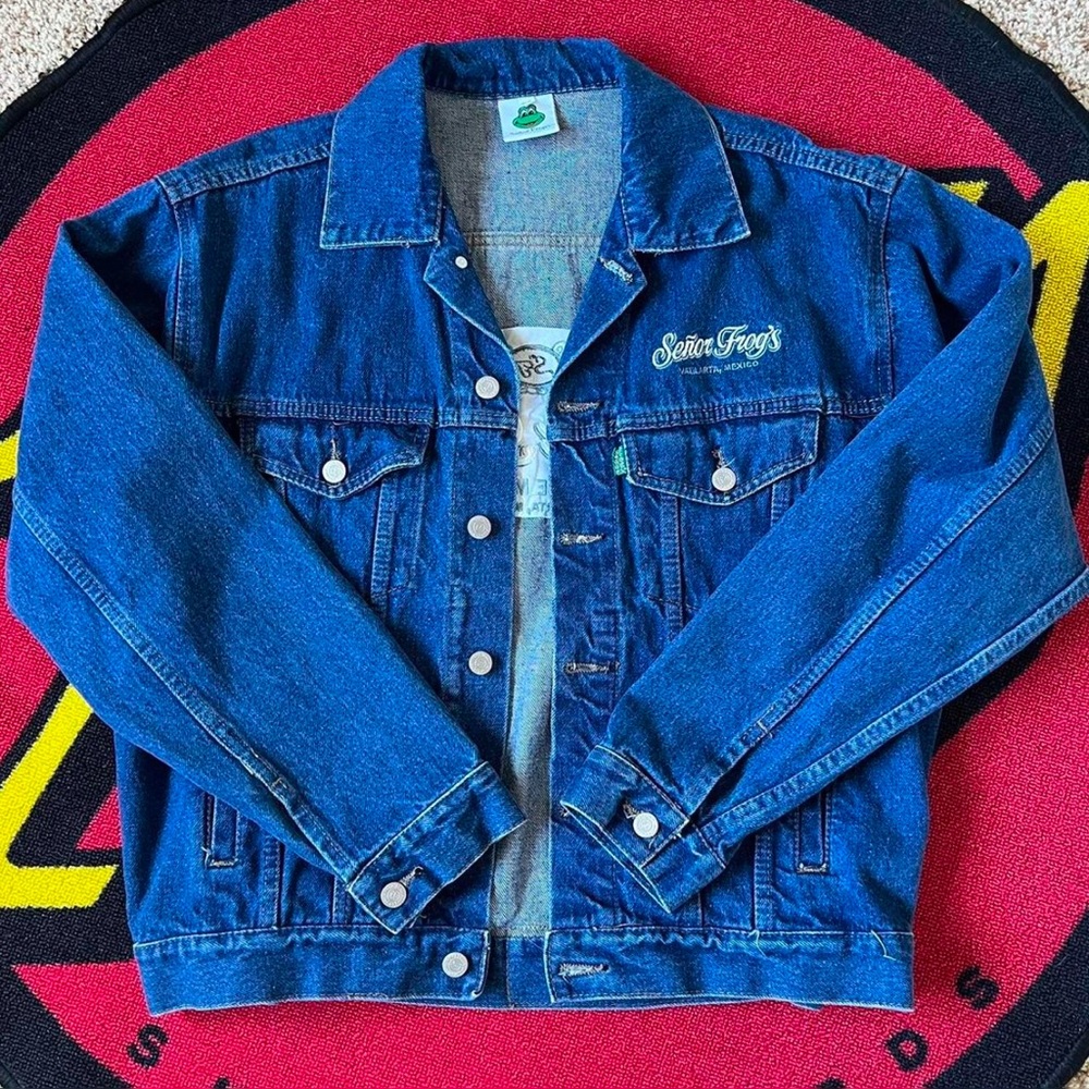 Vintage Denim Jacket “Señor Frog’s”